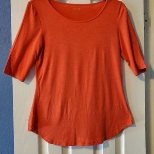 APT.9 Top Elbow sleeve.  Modern Essential size Sml